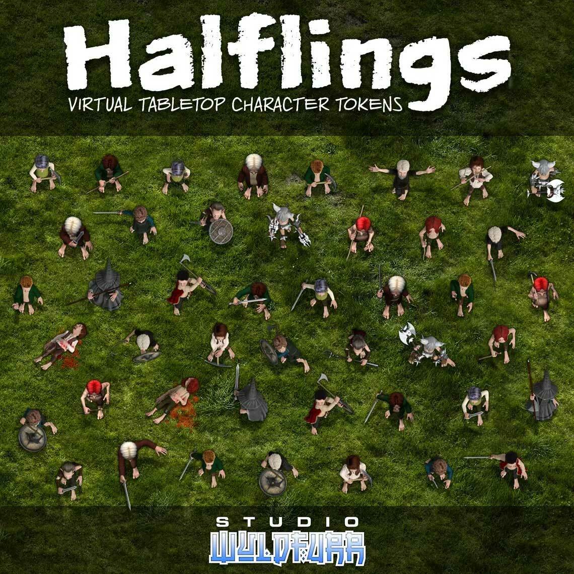 Halflings Token Pack