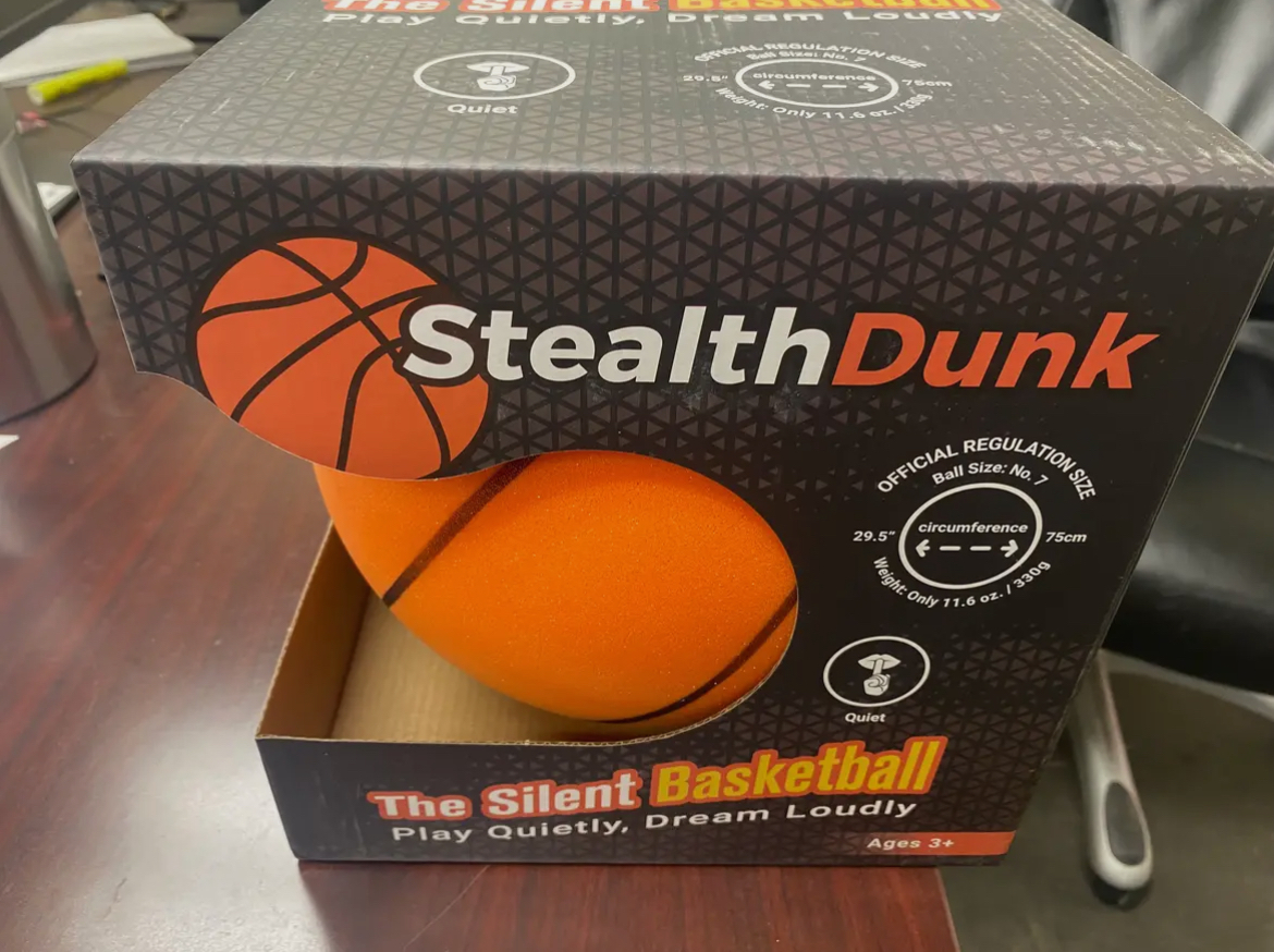 49% OFF MOQ (6) Stealthdunk: the Silent Basketball - Multiple Sizes