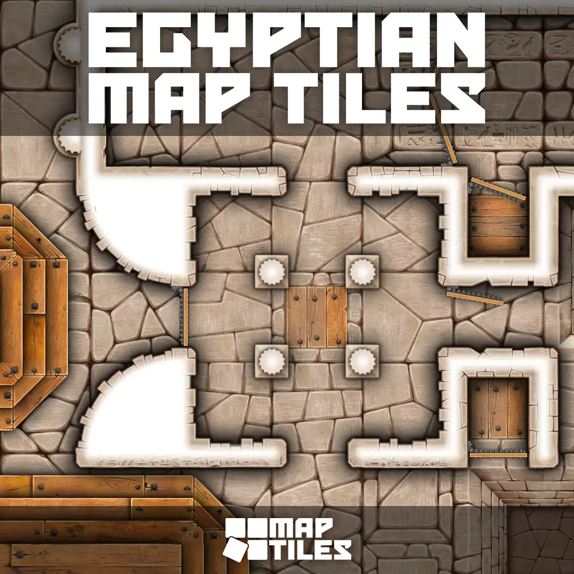 Egyptian Map Tiles